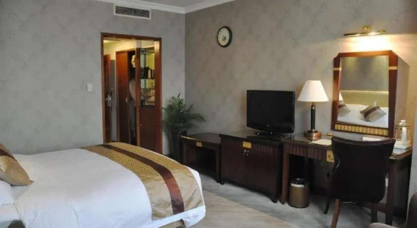 Bed in Chongqing Sunshine Continental Grand Hotel