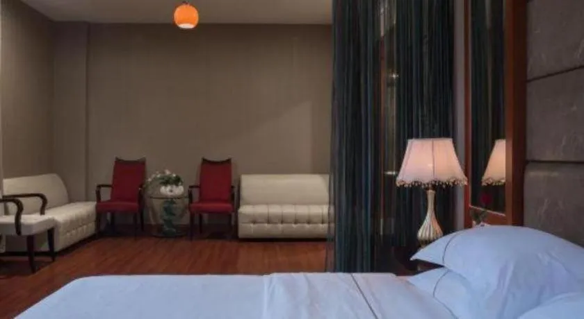 Bed in OSOTTO RECREATION HOTEL