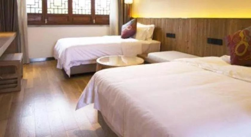 Bed in Grand House Chongqing Dazu Rock Carvings