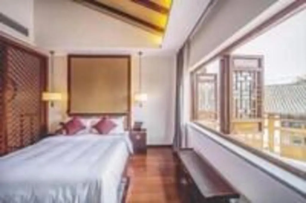 Bed in Grand House Chongqing Dazu Rock Carvings