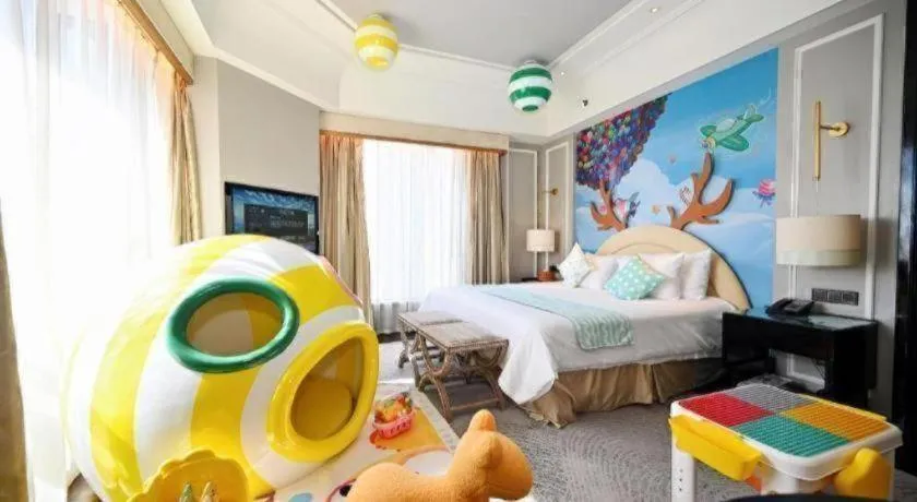 Bed in Grand New Century Hotel Yixing