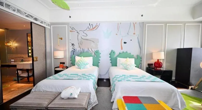 Bed in Grand New Century Hotel Yixing