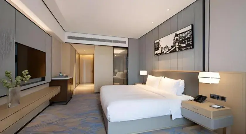 Bed in Zhuhai Tangyi Hotel Bed in Zhuhai Tangyi Hotel