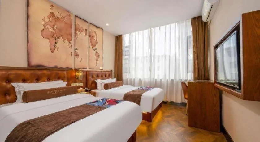 Bed in James Joyce Coffetel·Lijiang Old Town Centeral