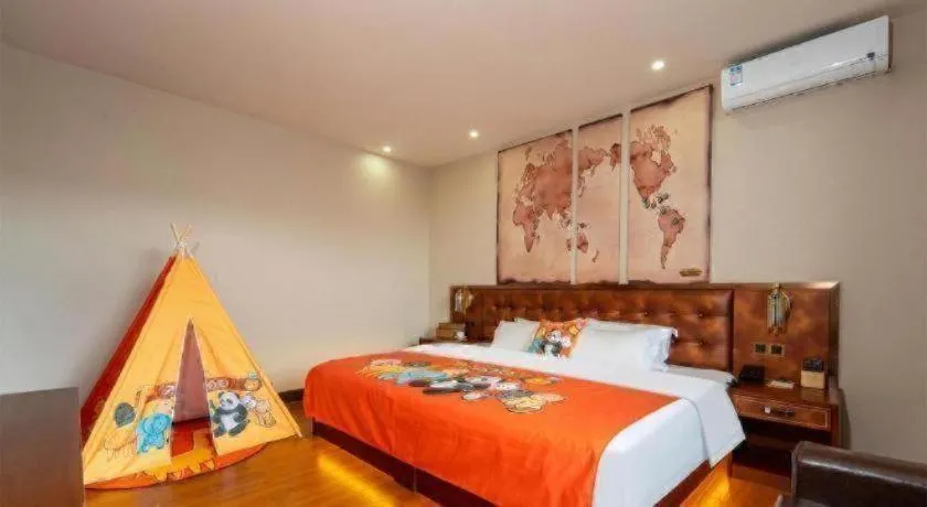 Bed in James Joyce Coffetel·Lijiang Old Town Centeral