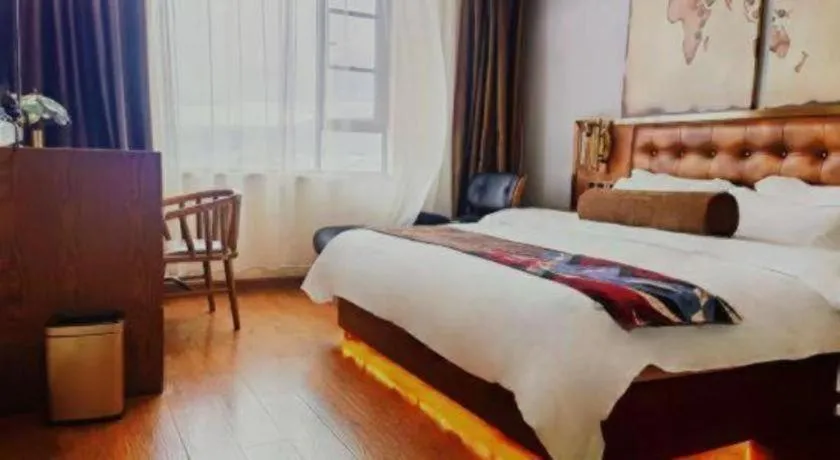 Bed in James Joyce Coffetel·Lijiang Old Town Centeral
