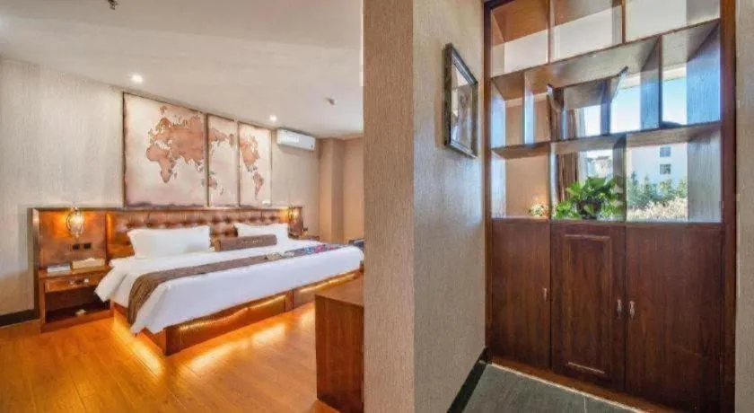 Bed in James Joyce Coffetel·Lijiang Old Town Centeral
