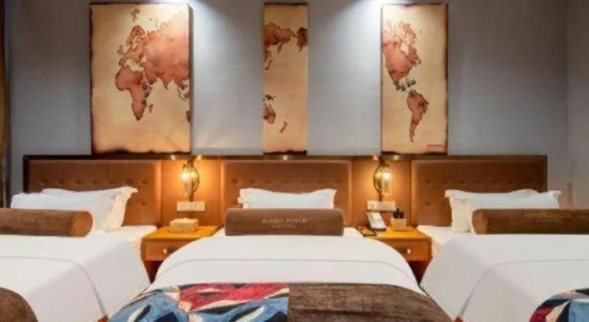 Bed in James Joyce Coffetel·Lijiang Old Town Centeral