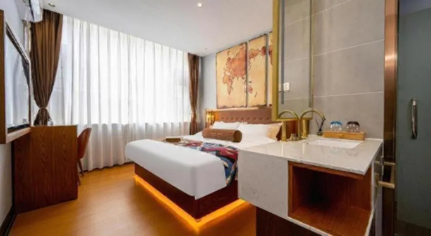 Bed in James Joyce Coffetel·Lijiang Old Town Centeral