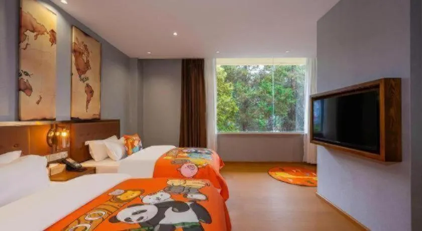 Bed in James Joyce Coffetel·Lijiang Old Town Centeral