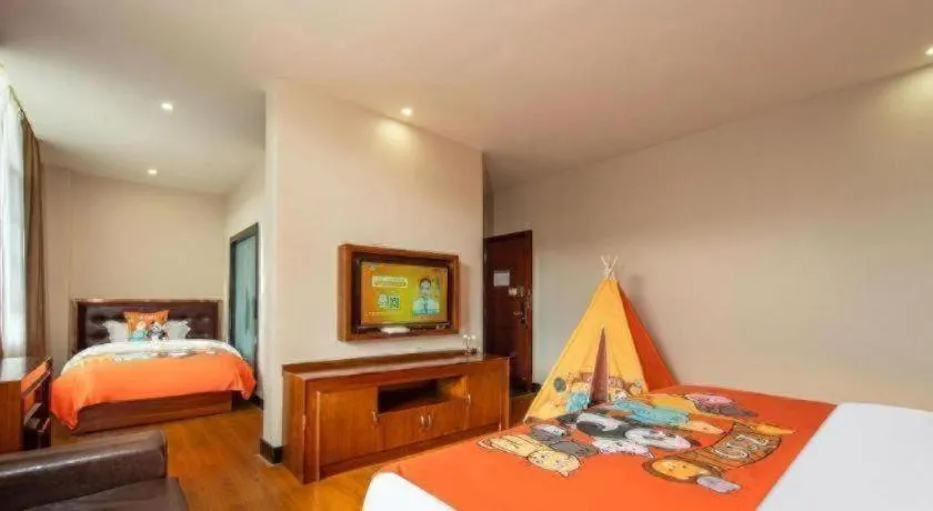 Bed in James Joyce Coffetel·Lijiang Old Town Centeral