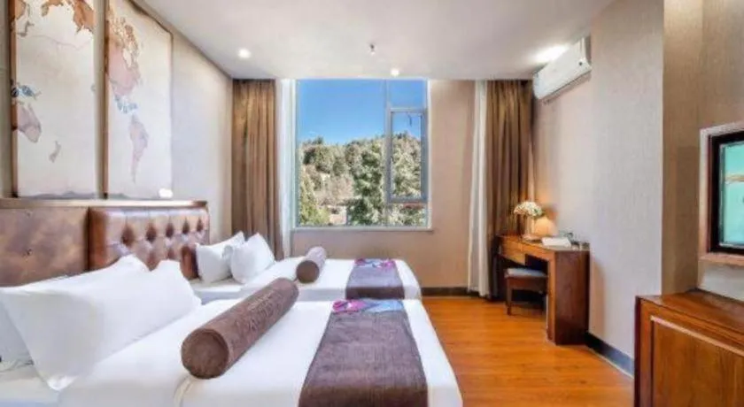 Bed in James Joyce Coffetel·Lijiang Old Town Centeral