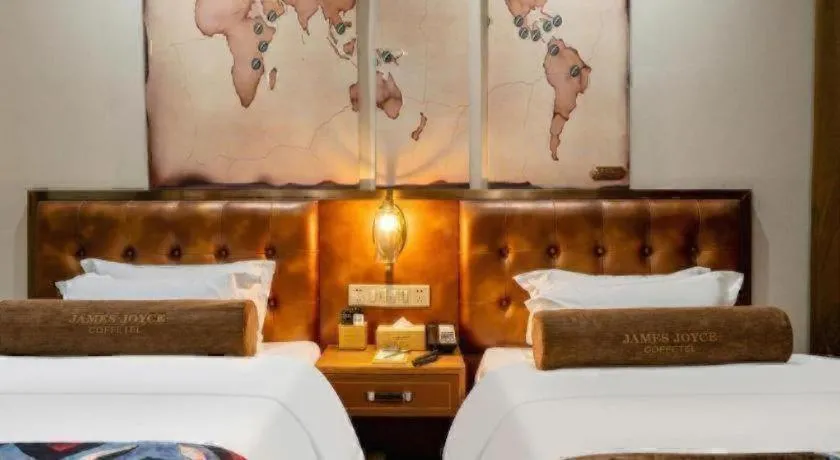 Bed in James Joyce Coffetel·Lijiang Old Town Centeral