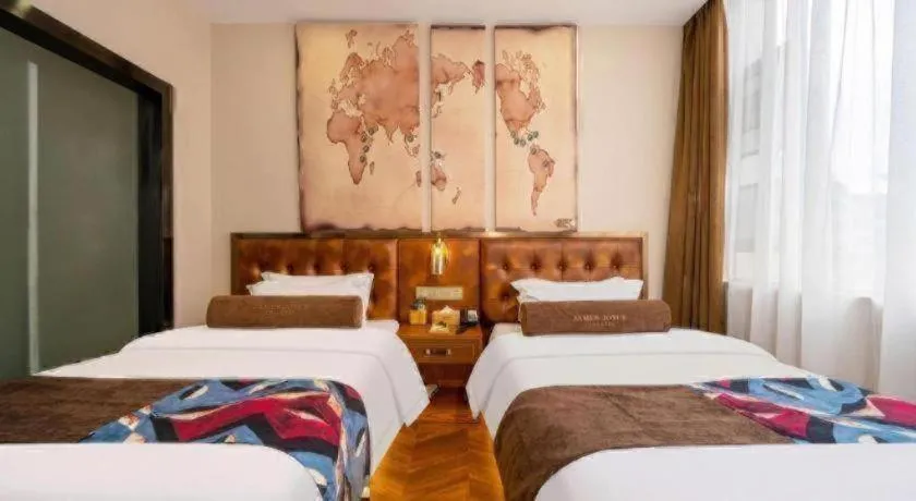 Bed in James Joyce Coffetel·Lijiang Old Town Centeral