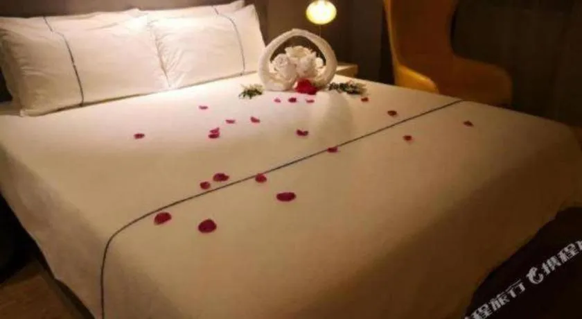 Bed in Magnotel Harbin Medical University First Affiliated Hospital