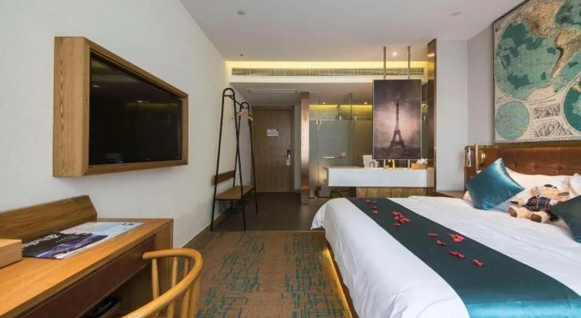 Bed in James Joyce Coffetel·Shanghai New International Expo Cente