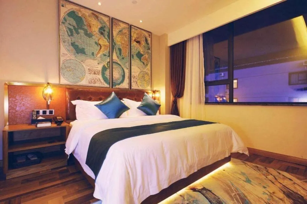 Bed in James Joyce Coffetel·Shanghai New International Expo Cente