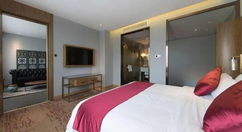 Bed in James Joyce Coffetel·Shanghai New International Expo Cente