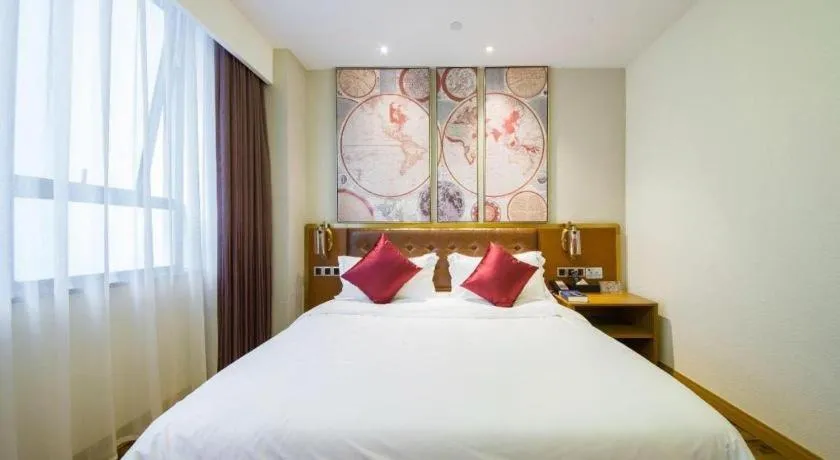 Bed in James Joyce Coffetel·Shanghai New International Expo Cente