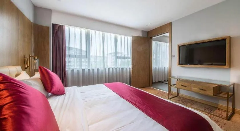 Bed in James Joyce Coffetel·Shanghai New International Expo Cente