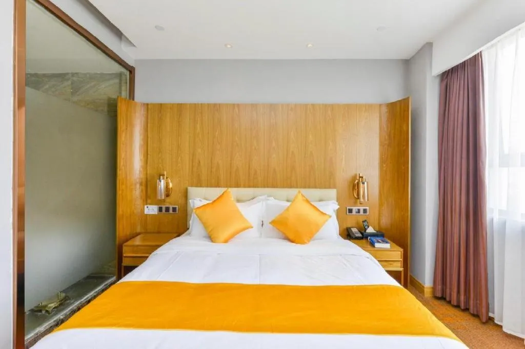 Bed in James Joyce Coffetel·Shanghai New International Expo Cente