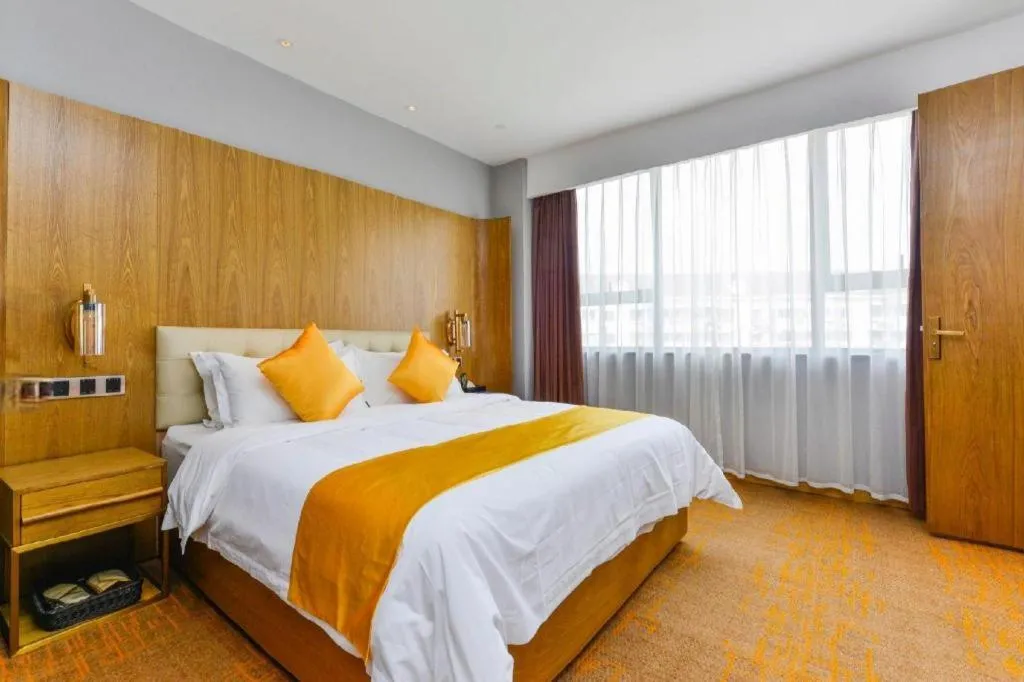 Bed in James Joyce Coffetel·Shanghai New International Expo Cente