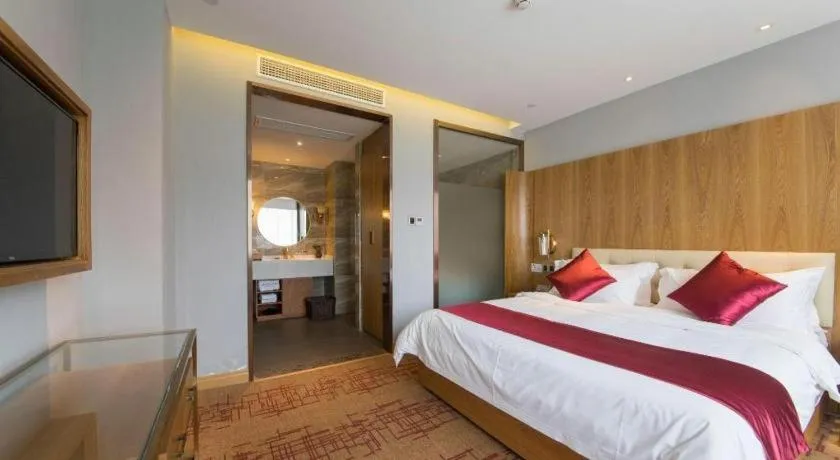 Bed in James Joyce Coffetel·Shanghai New International Expo Cente