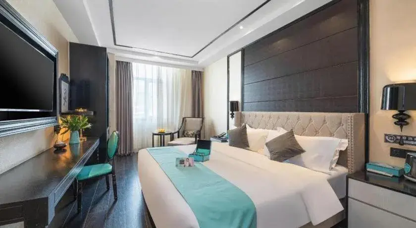 Bed in Xana Hotelle·Xining Dashizi Central Square Bed in Xana Hotelle·Xining Dashizi Central Square