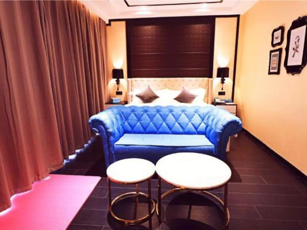 Bed in Xana Hotelle·Xining Dashizi Central Square