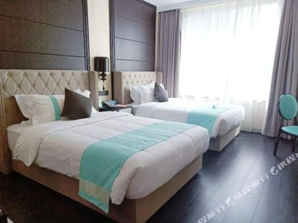 Bed in Xana Hotelle·Xining Dashizi Central Square