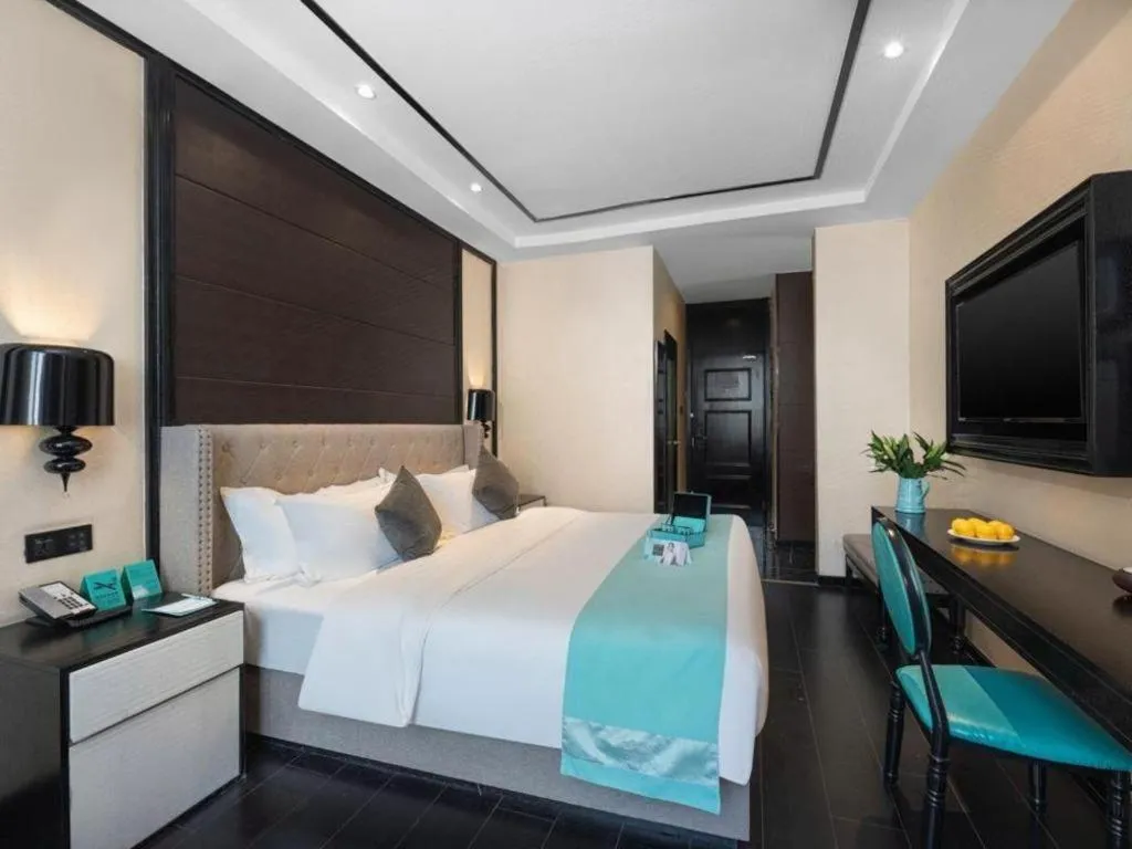 Bed in Xana Hotelle·Xining Dashizi Central Square