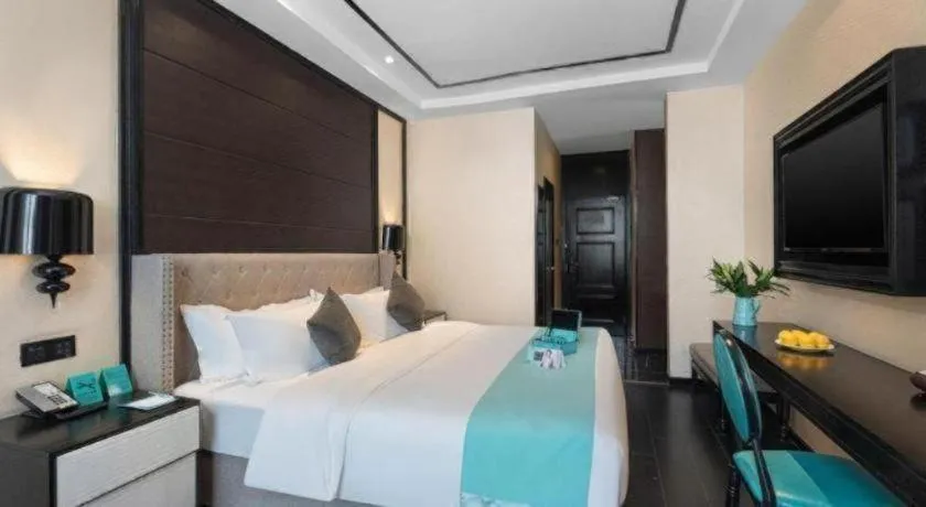 Bed in Xana Hotelle·Xining Dashizi Central Square