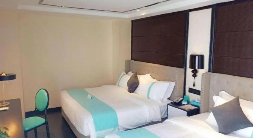 Bed in Xana Hotelle·Xining Dashizi Central Square