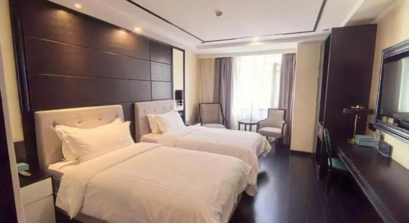 Bed in Xana Hotelle·Xining Dashizi Central Square