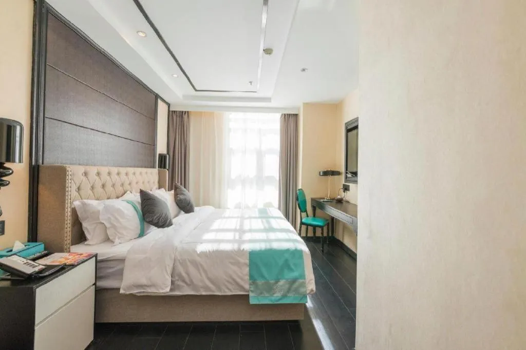 Bed in Xana Hotelle·Xining Dashizi Central Square