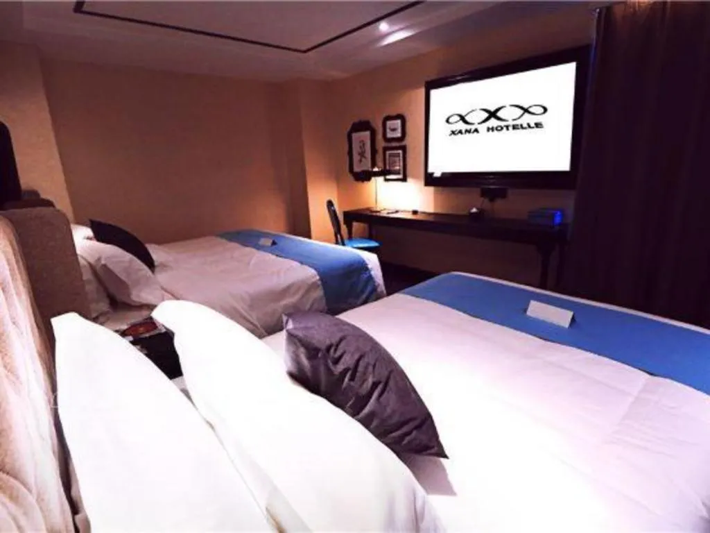 Bed in Xana Hotelle·Xining Dashizi Central Square