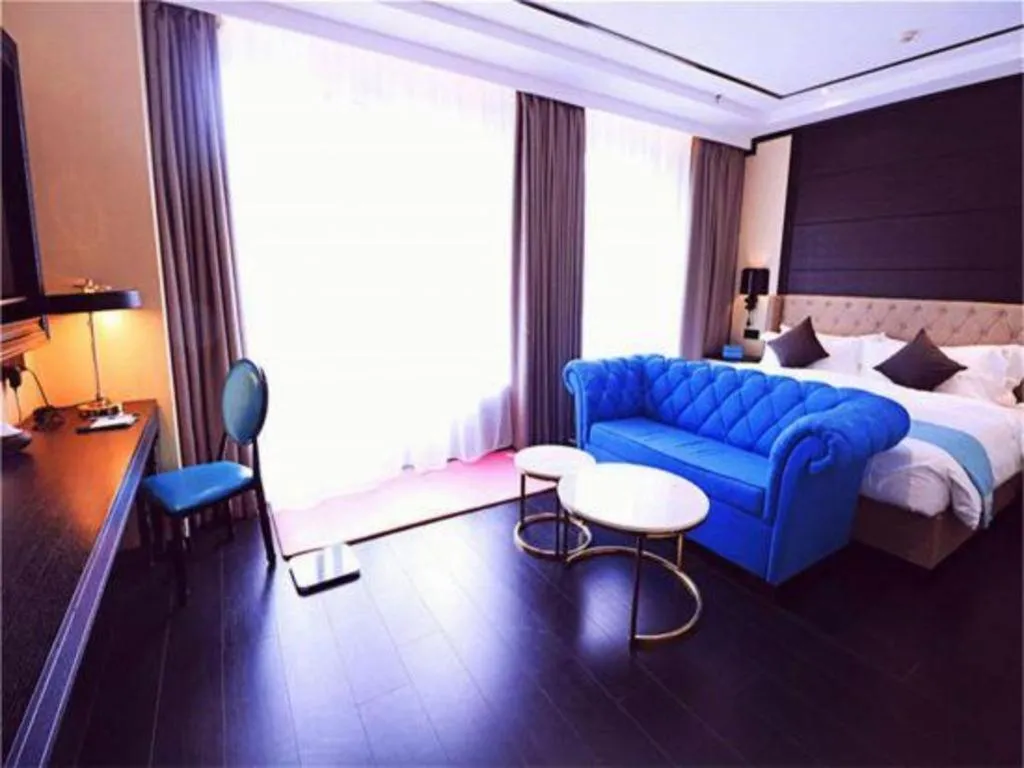 Bed in Xana Hotelle·Xining Dashizi Central Square