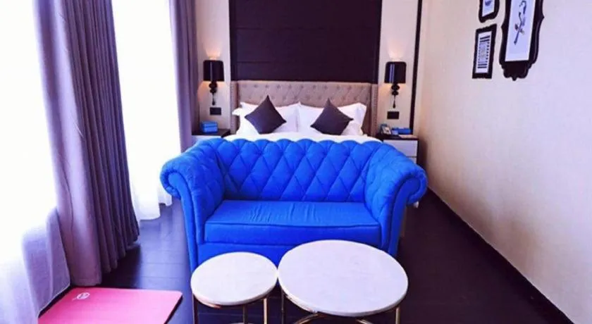 Bed in Xana Hotelle·Xining Dashizi Central Square