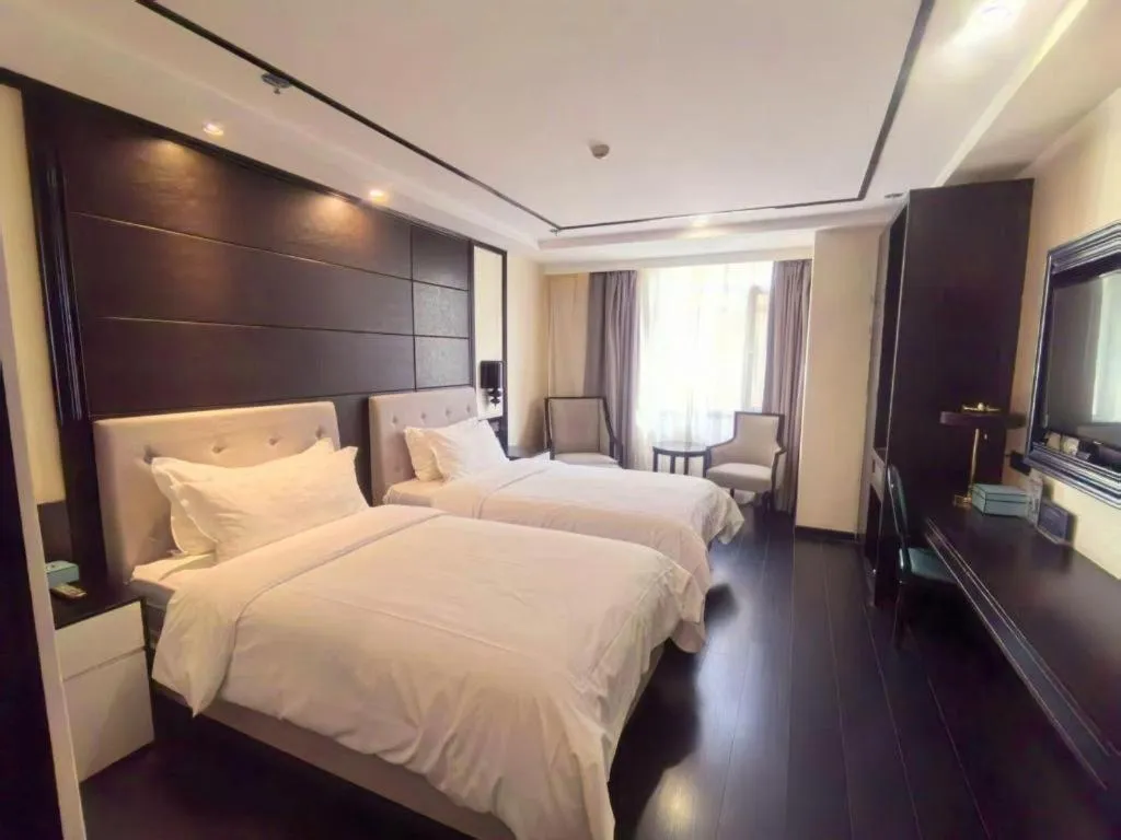 Bed in Xana Hotelle·Xining Dashizi Central Square