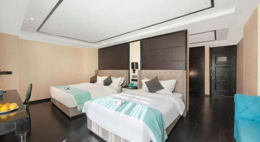 Bed in Xana Hotelle·Xining Dashizi Central Square