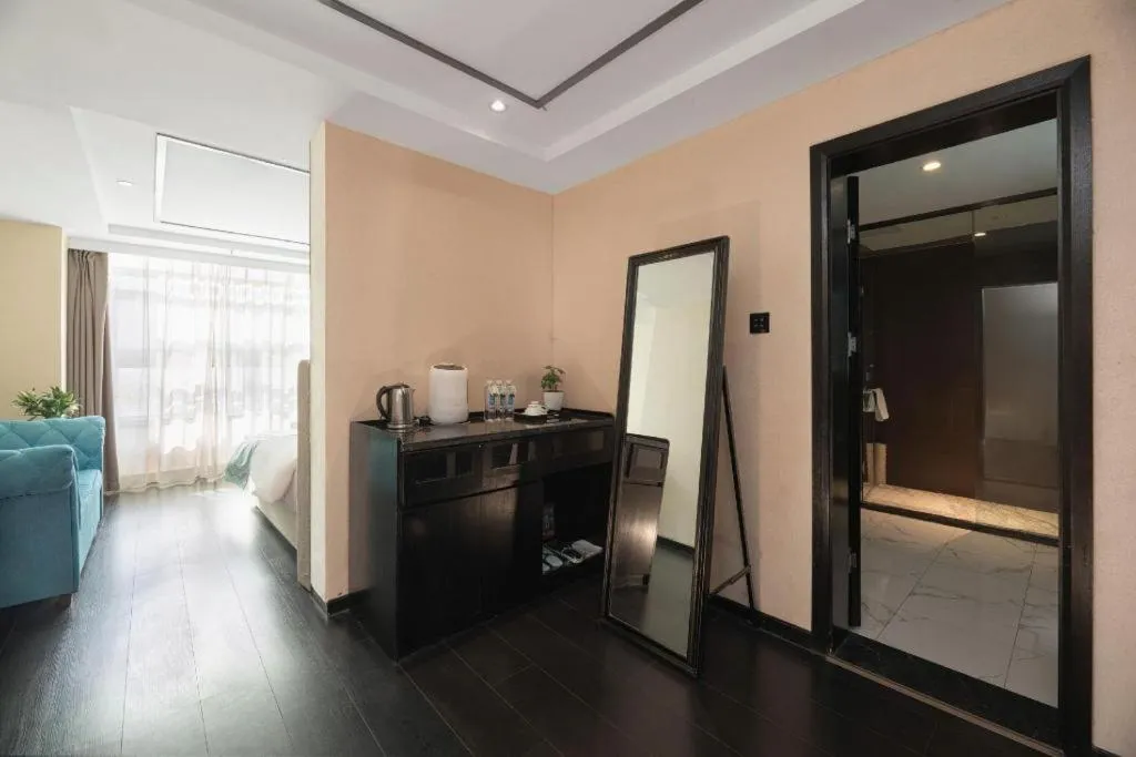 Bed in Xana Hotelle·Xining Dashizi Central Square