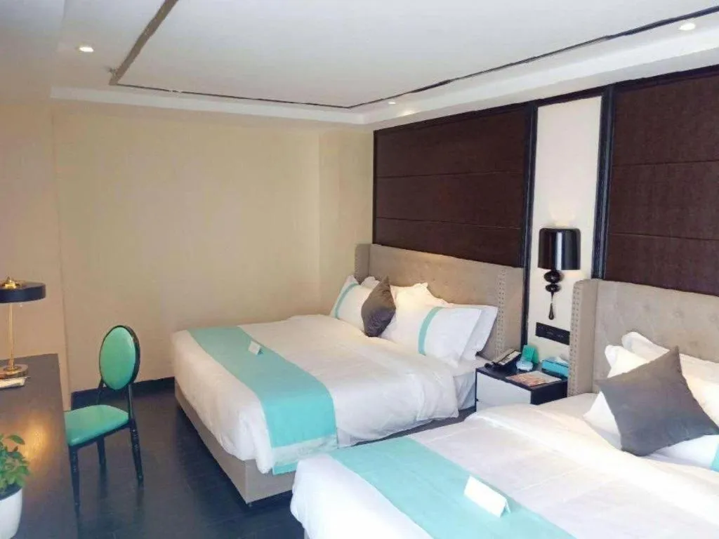 Bed in Xana Hotelle·Xining Dashizi Central Square