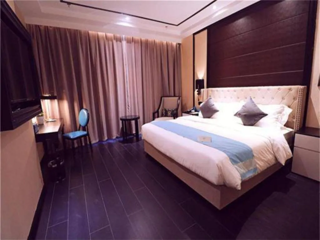 Bed in Xana Hotelle·Xining Dashizi Central Square