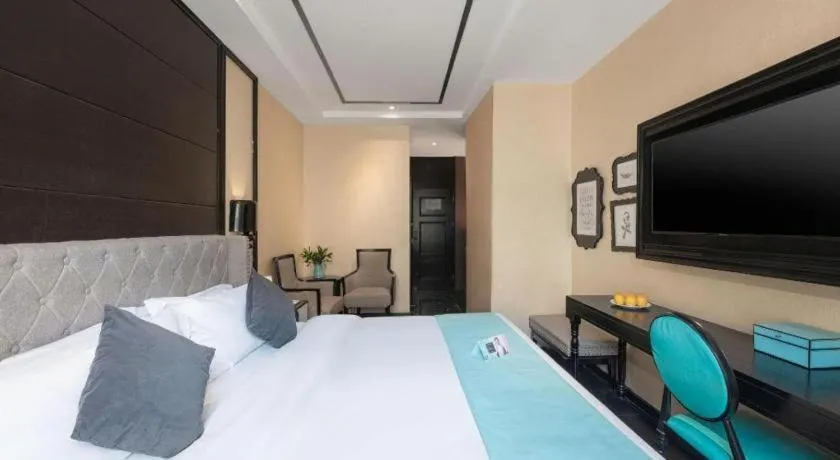 Bed in Xana Hotelle·Xining Dashizi Central Square