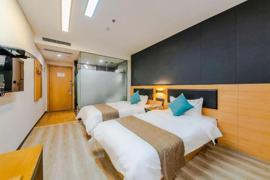 Bed in Thank Inn Plus Hotel Shandong Zhucheng Renmin Road