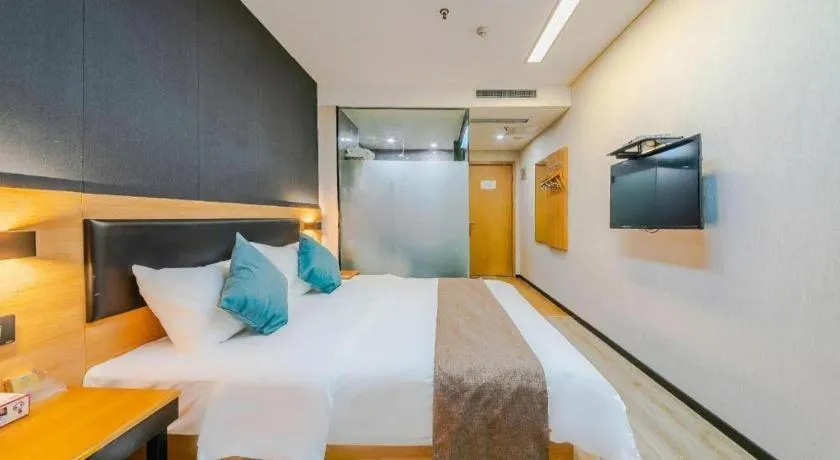 Bed in Thank Inn Plus Hotel Shandong Zhucheng Renmin Road