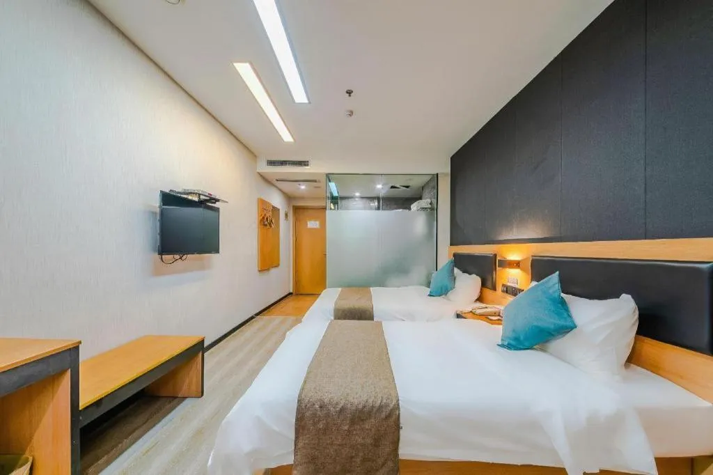 Bed in Thank Inn Plus Hotel Shandong Zhucheng Renmin Road