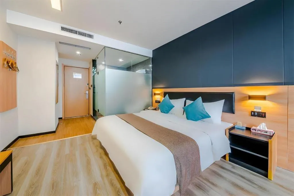 Bed in Thank Inn Plus Hotel Shandong Zhucheng Renmin Road