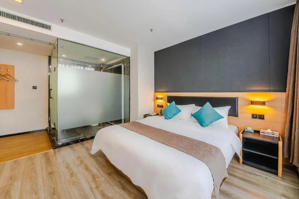 Bed in Thank Inn Plus Hotel Shandong Zhucheng Renmin Road