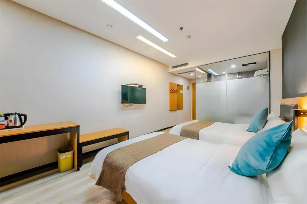 Bed in Thank Inn Plus Hotel Shandong Zhucheng Renmin Road